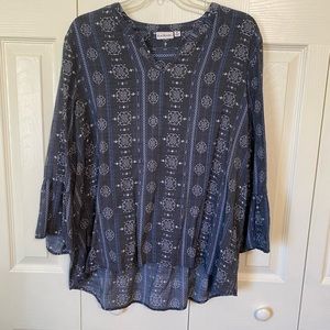 Boho Kim Rogers flowy top